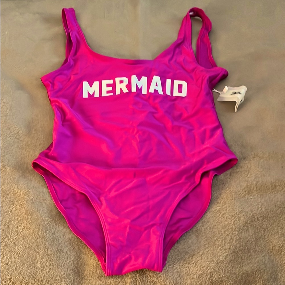 NWT Bikinishe Fuchsia Mermaid Womens Bathing Suit
